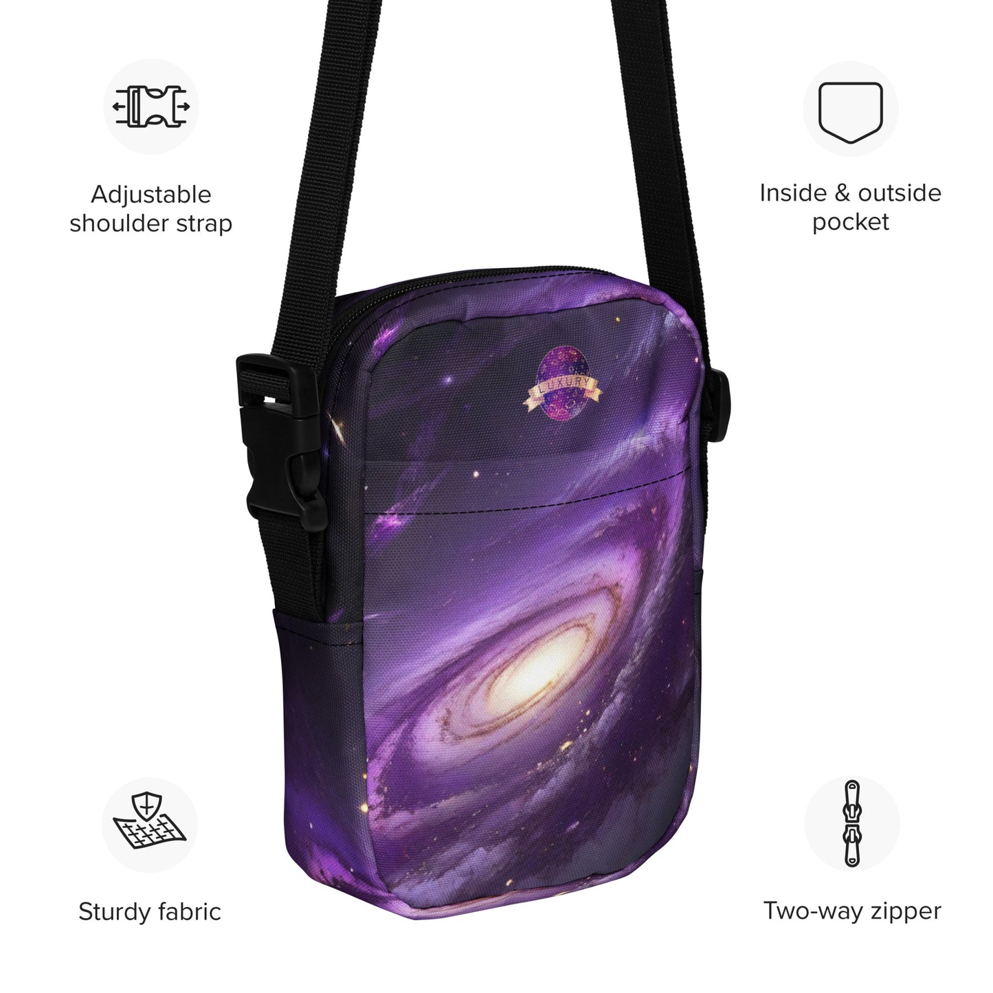 Galactic Mars Utility crossbody bag