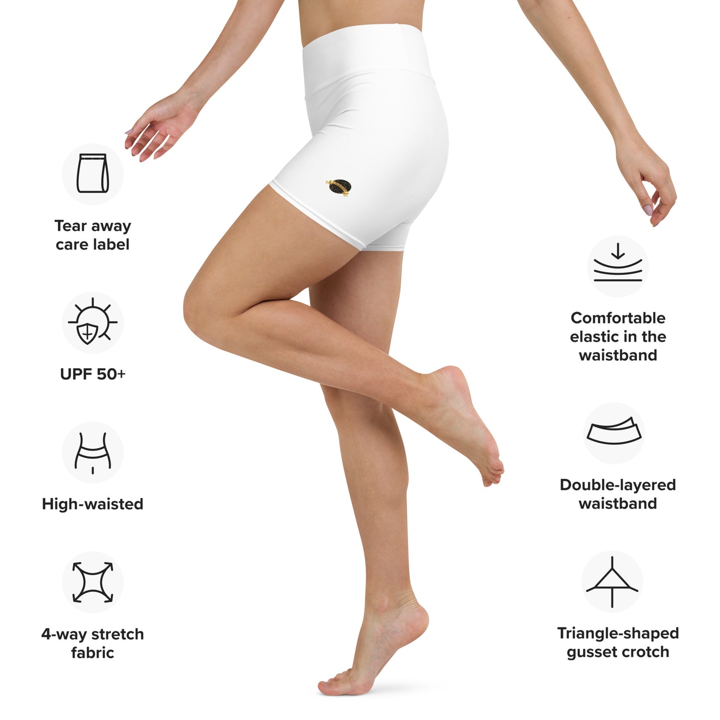 Mars Luxury Yoga Shorts