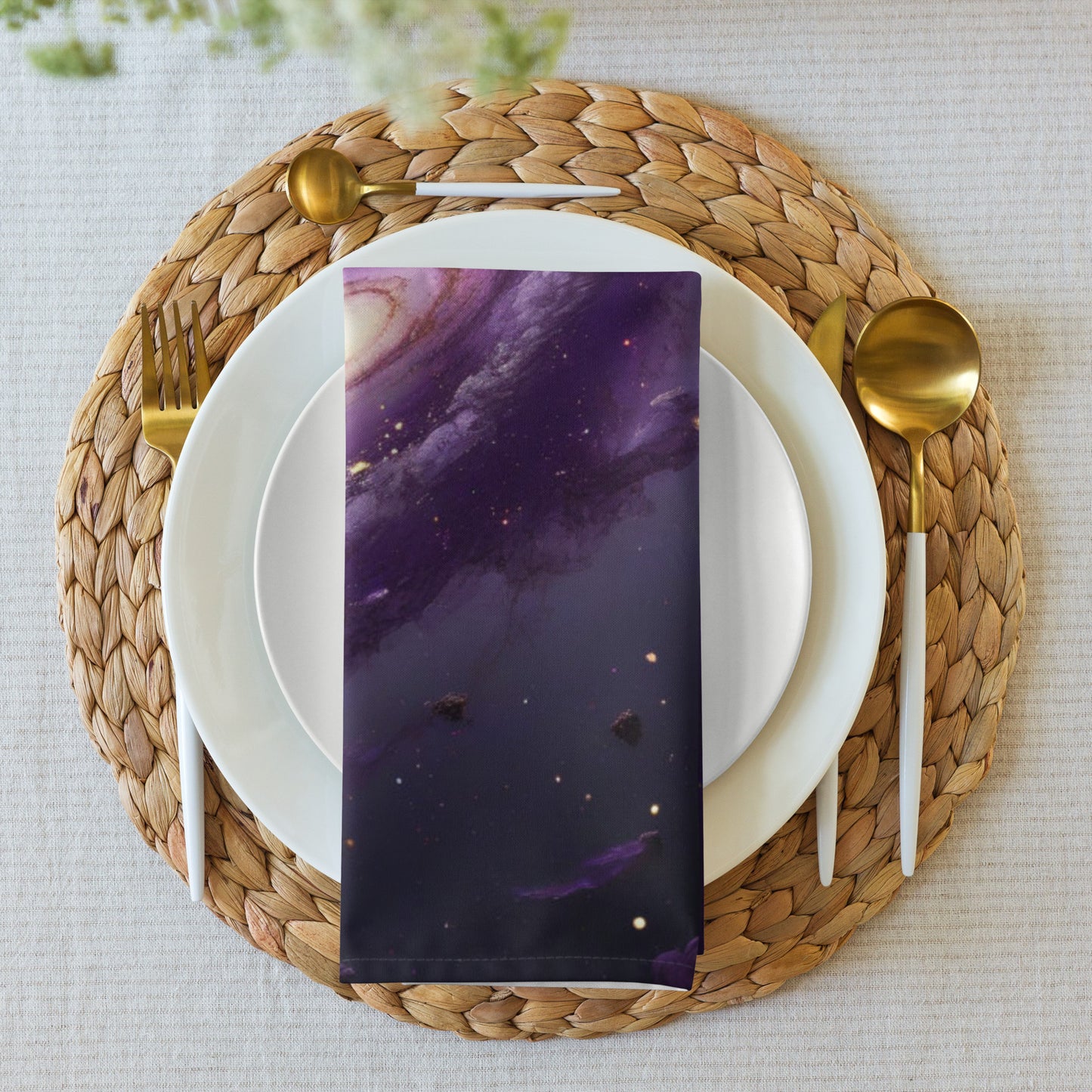 Galactic Mars Luxury Cloth napkin set