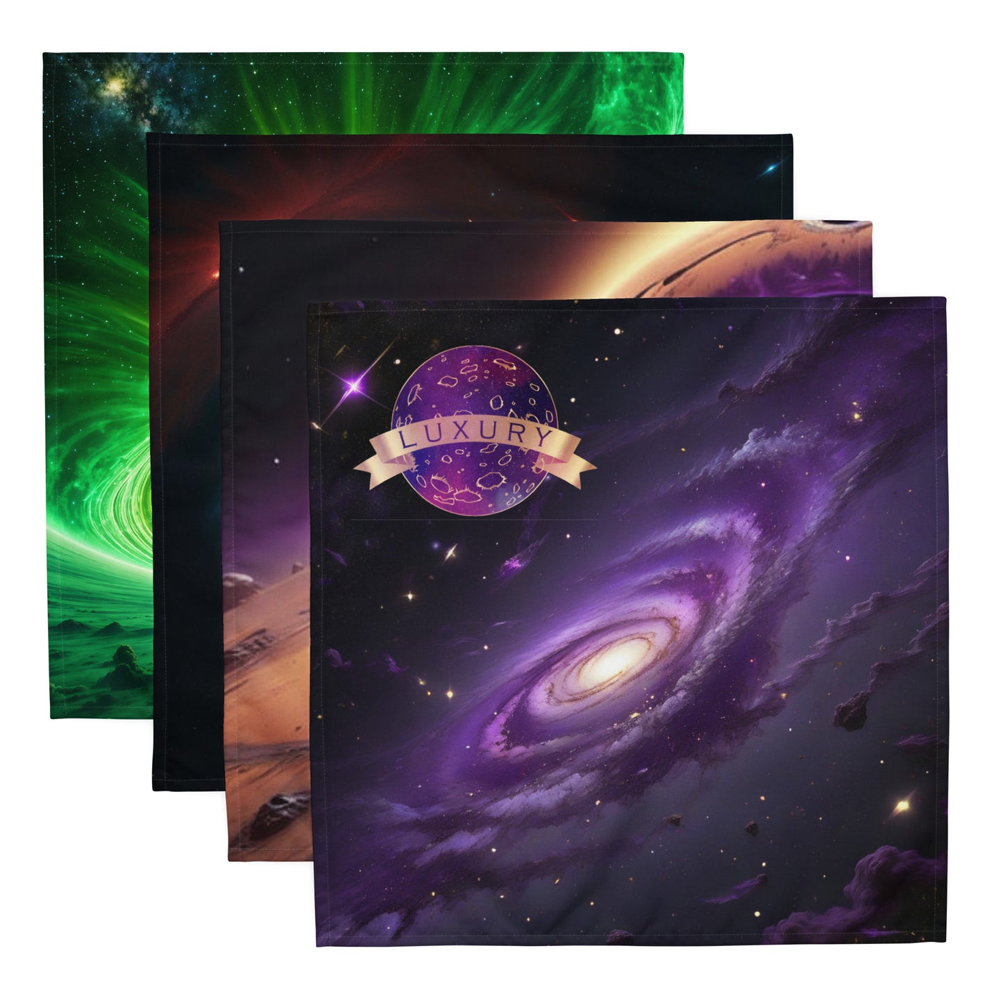 Galactic Mars Luxury Cloth napkin set