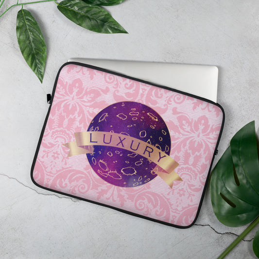 Mars Luxury Laptop Sleeve (Pink)