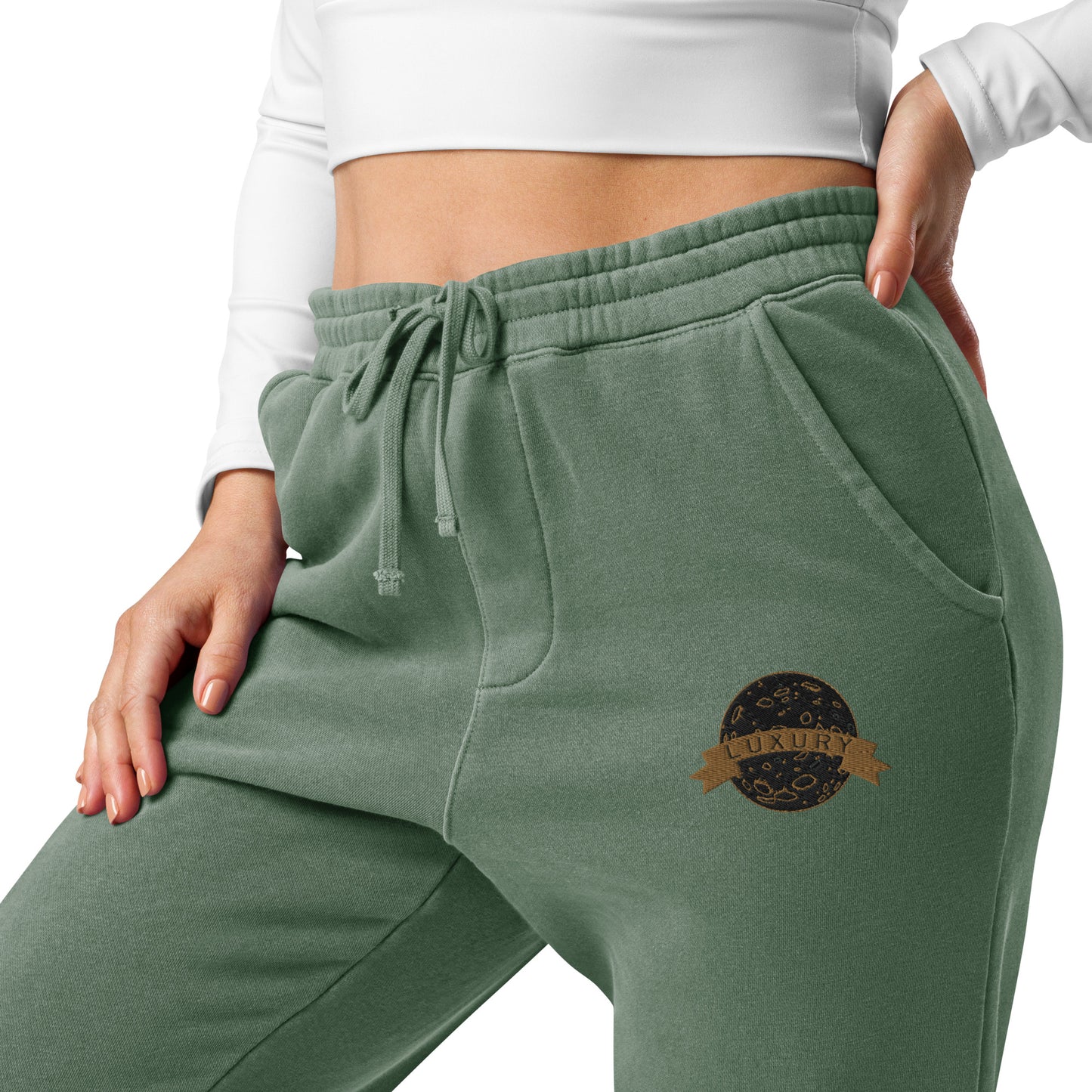 Mars Luxury pigment-dyed sweatpants